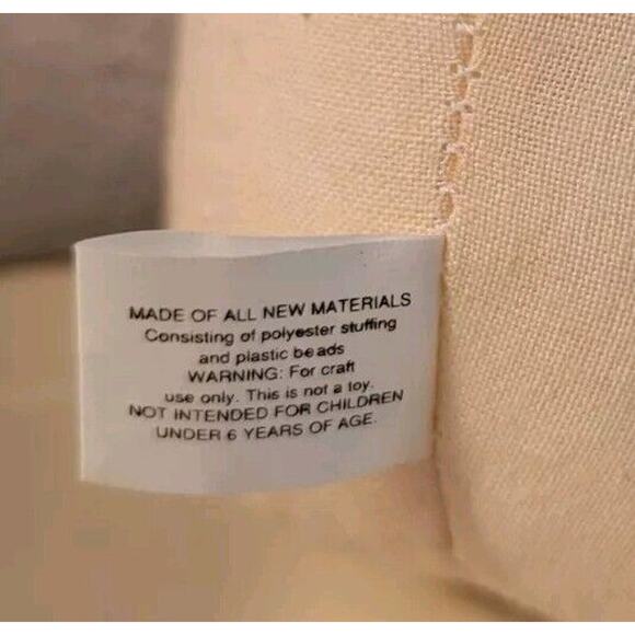 Mini Muslin Santa Elf Doll and Mrs. Santa Just For Keeps Crafts Christmas Vtg. - Picture 8 of 9